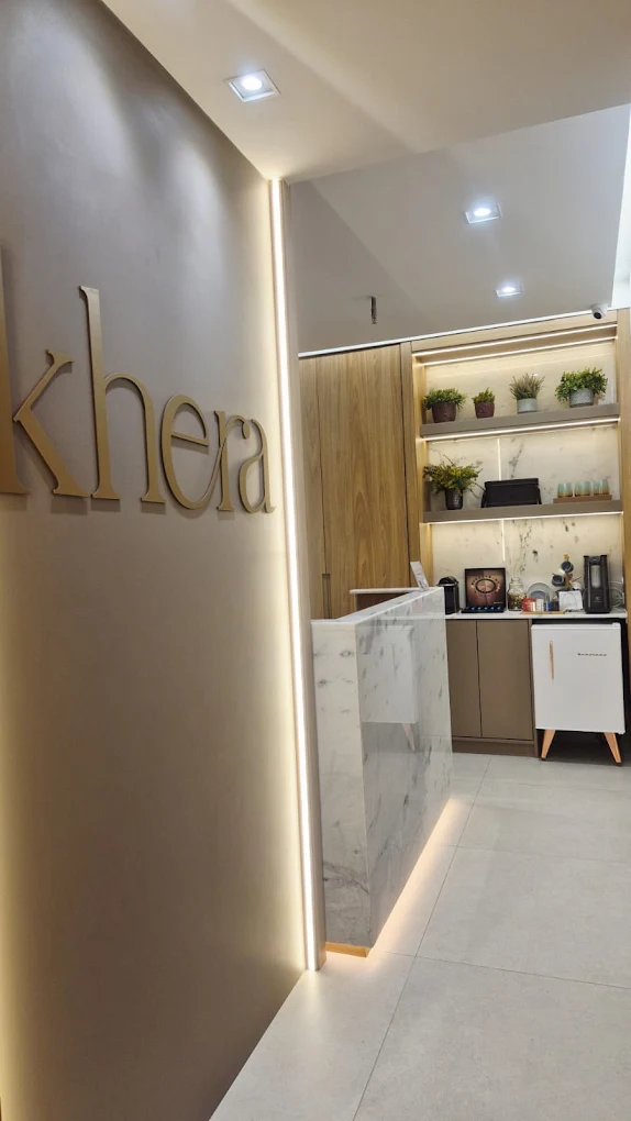 Recepção da Clínica Khera
